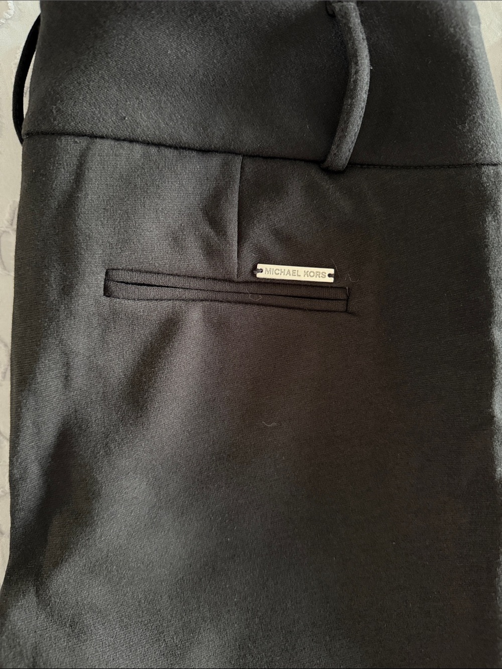 MICHAEL Michael Kors Black Dress Pants NWT Size 4 Career Trousers Fashion Basics - Picture 9 of 9